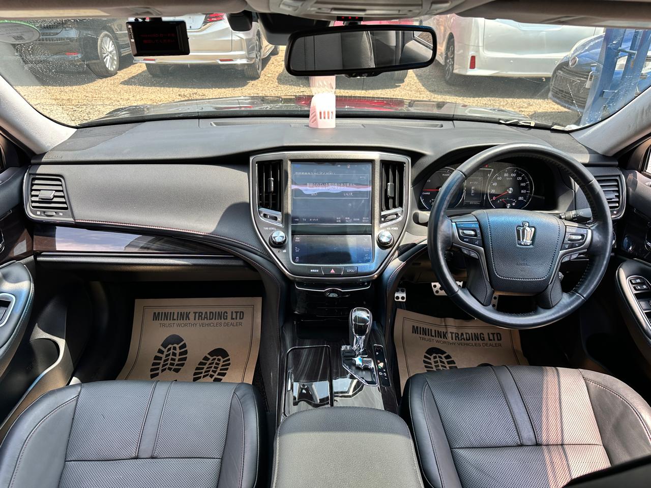 Toyota Crown 2017 Sunroof Hybrid Black