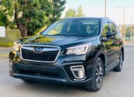 Black 2019 Subaru Forrester 2500cc Petrol linked to a CVT